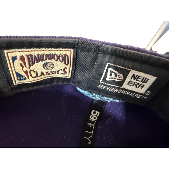 Detroit Pistons Hat Cap Fitted Mens 7 3/8 NBA Hardwood Classics 59FIFTY New Era - Picture 6 of 7